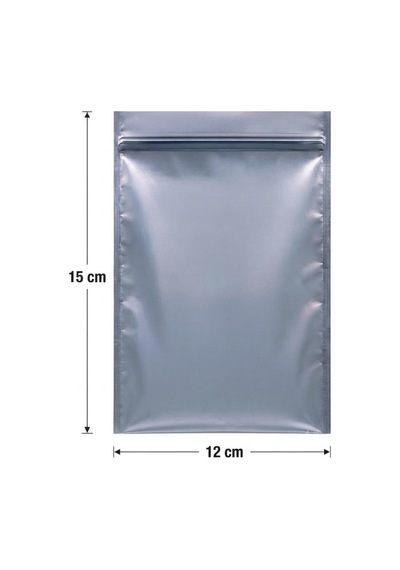 12x15cm Antistatik Esd Kilitli Tip Poşet 1 Paket 100 Adet ıdır