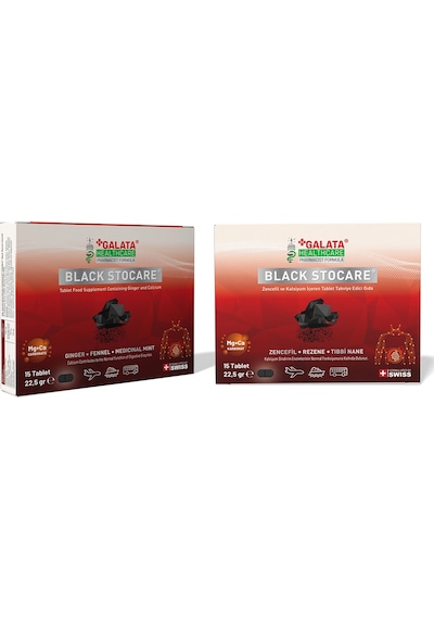 Galata Healthcare Black Stocare 15 Tablet