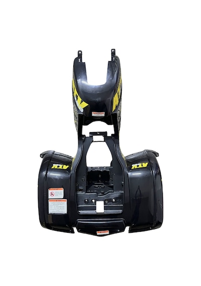 Kanuni Atv 150 U Off Road Arka Çamurluk Siyah Renk Etiketsiz
