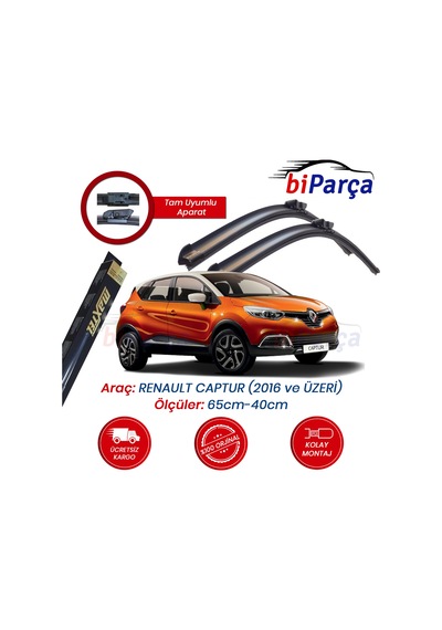 Renault Captur Maxtel Muz Silecek Takımı 2016 ve Üzeri