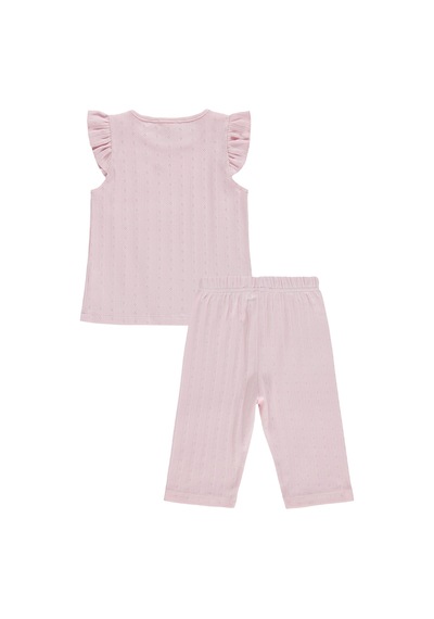 Civil Girls Kaprili 2-5 Yaş Pijama Takımı - Pembe