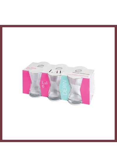 Storeşahin Derin Der312 6lı Çay Bardak Shn0720 Çok Renkli