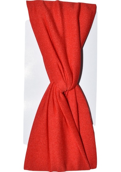 Saç Bandı Fiyonk Bandana Kırmızı