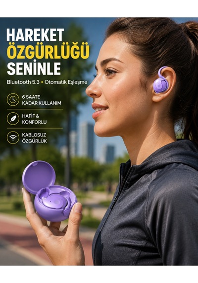 Kulak Arkası Gürültü Azaltma Bluetooth Kulaklık