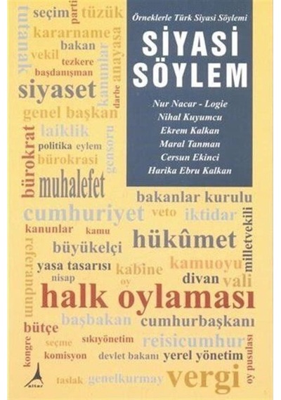 Siyasi Söylem / Kolektif 9786059870436