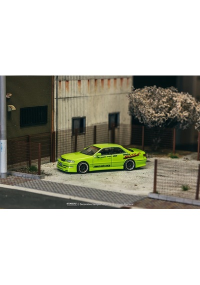 Tarmac Works 1/64 Vertex Toyota Mark Iı Jzx100 Light Green - Tokyo Auto Salon 2025 Special Edition - Global64