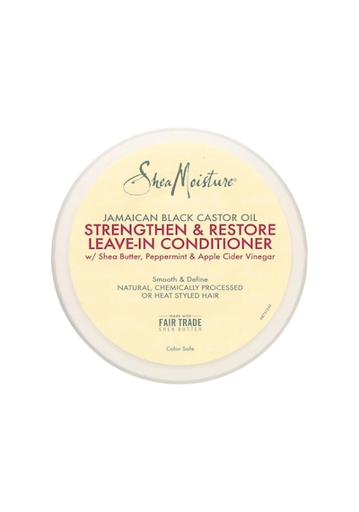 Shea Moisture Jamaican Black Castor Oil Güçlendirici Ve Onarıcı Durulanmayan Saç Kremi 340ml