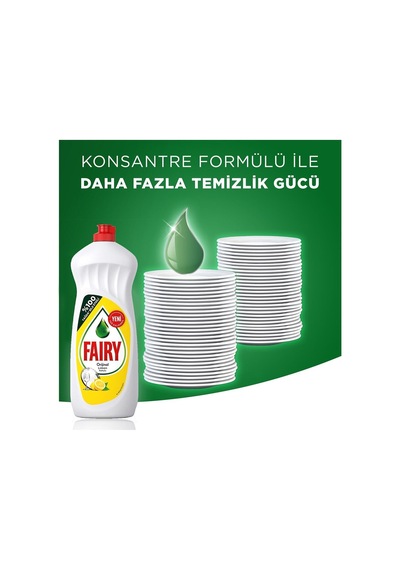 Limonlu 9'lu Sıvı Bulaşık Deterjanı 1350 Ml 8681002963320