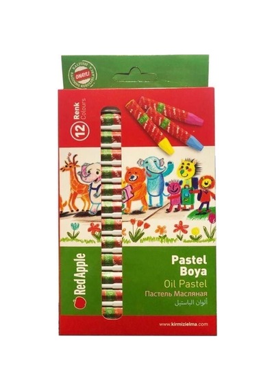 Pastel Boya 12 Renk Rpas12 Karışık