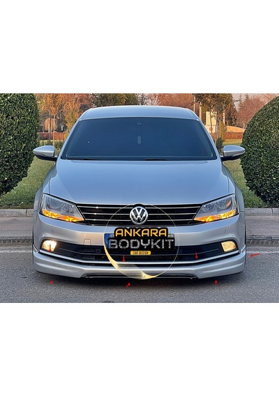 Jetta Mk7 Ön Tampon Eki - 2014 Sonrası - Plastik - Boyasız Ürün