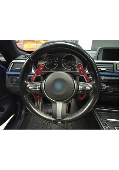 Bmw 3, 4, 5 Serisi İçin Uyumlu Kulakçık Pedal Shıft Paddle Shift F1 Kırmızı