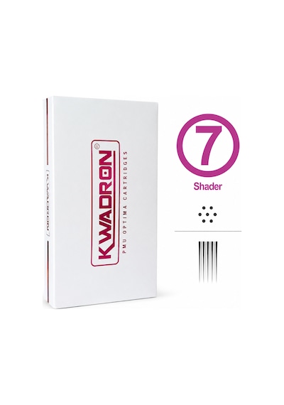 Kwadron Pmu Optima 30/7 Rspt Round Shader Point Taper - Kartuş Pmu İğnesi