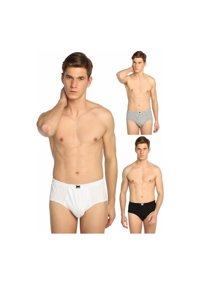Tutku Renkli Pamuk Erkek Renkli Slip Külot 6 Lı Paket