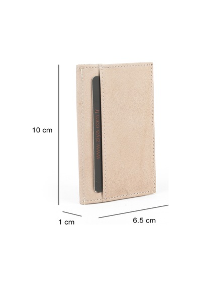 Ziya, Unisex Hakiki Deri Kartlık 1539852z03 Pudra 1539852z03 402 Pudra