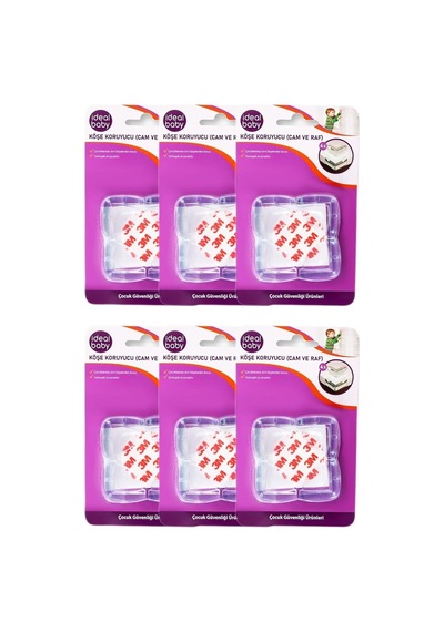 Tr 6 Paket Köşe Koruyucu Cam Ve Raf