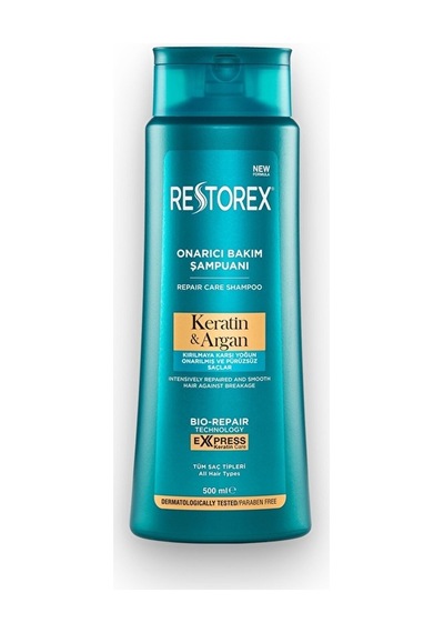 Restorex Şampuan Argan Keratin 500 Ml 18129213
