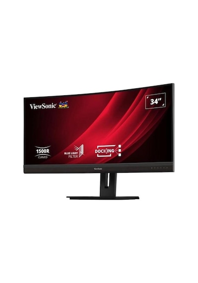 Vıewsonıc 34" Va Vg3456c 5ms 100hz Hdmı-dp Dock Kavıslı Monitör 3440x1440