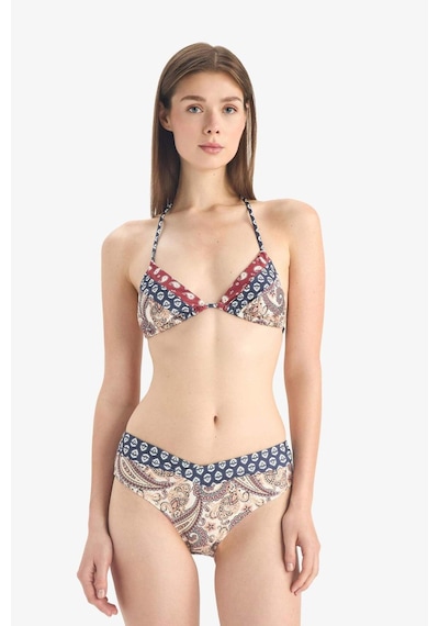 DeFacto Regular Fit Desenli Bikini Altı-Fall in Love E4891AX25SMNV247