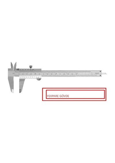 Mekanik Kumpas 0,02 Yekpare Gövde 300 MM