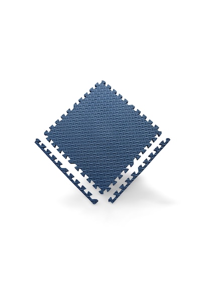 50x50 13mm Damla Desen Puzzle Tatami Minder Spor Yoga Pilates Oyun Matı Lacivert