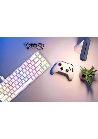 Inca Ikg-453 Empousa 68 Keys Red Switch Full Rainbow Mechanical Keyboard Yoğun Kullanımdan Sonra Bile Dokularını Kor