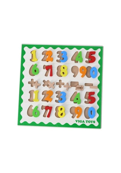 4 Işlem Matematik Tablası Puzzle Yeni