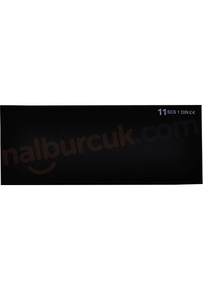 Scs Kaynak Maske Camı 50X110 Siyah No:12