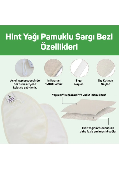 Göğüs Hint Yağı Sargı Bezi - A-b Cup
