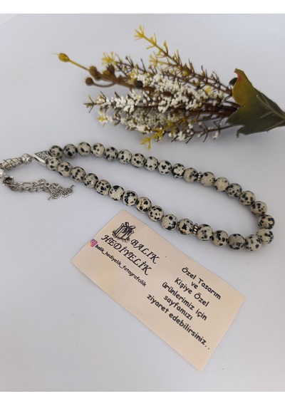 Doğaltaş Tespih/dalmaçyalı Jasper Taşı Tespih-1040
