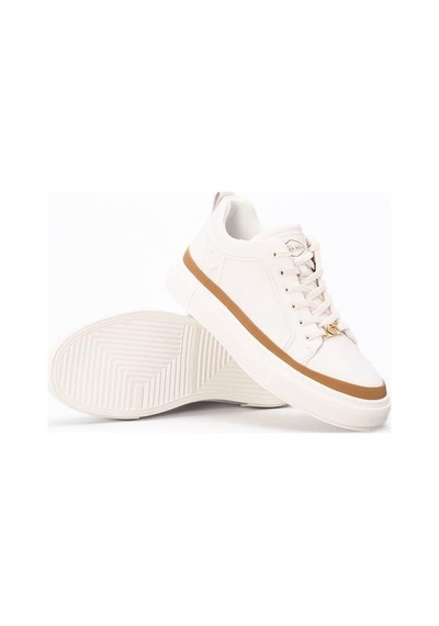 Guja 24k592 Erkek Deri Sneaker Ayakkabı Beyaz