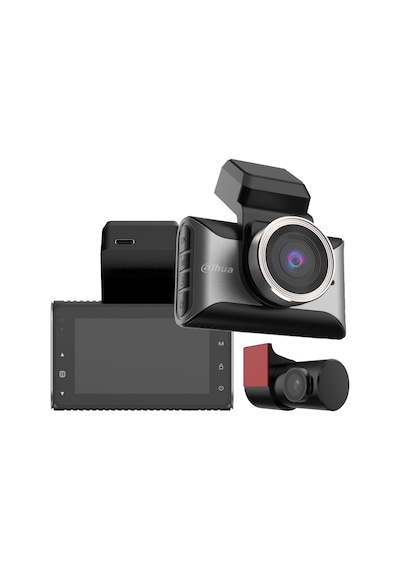 Dahua Dae-hc5710wv-s10 Çift Kameralı S10 Dash Camera 4k Araç İçi Kamera Gps Dahili Wi-fi G-sensör