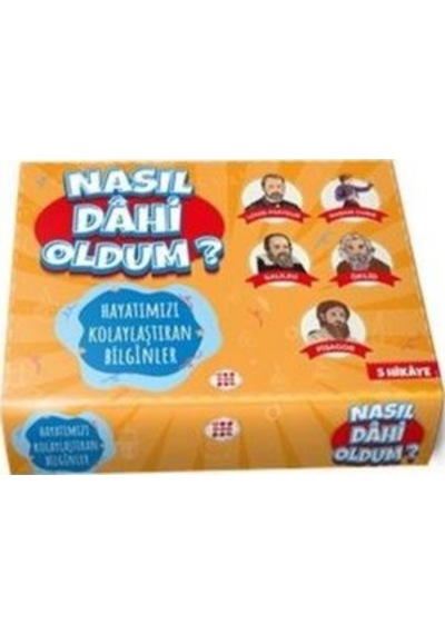 Hayatımızı Kolaylaştıran Bilginler - Nasıl Dahi Oldum Dokuz Yayınları Ciltli