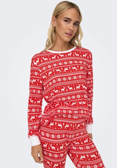 Only Kırmızı Kadın Pijama Takımı 15309334 001
