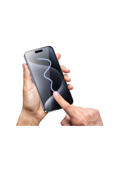 Buff Apple iPhone 15 Pro Uyumlu 5d Easyfit Ekran Koruyucu