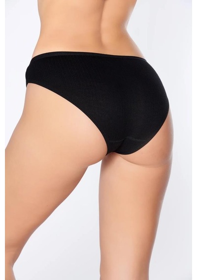 12 Adet Tutku Elit Bayan Bambu Derbi Bikini Külot Karışık Renk 2709 Çok Renkli