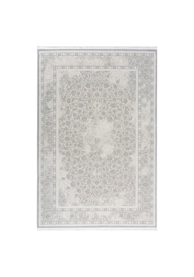 Badelya Home Gri 7135 Modern Desen Doğal Taban Saçaklı Salon Koridor Mutfak Çocuk Oturma Odası Halısı Yolluk 7135-gri