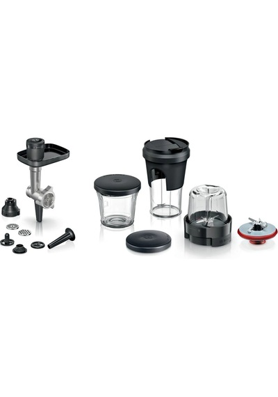 Bosch Uyumlu Mums 6 Serisi  Kıyma Çekme Aparatı-genel Doğrayıcı Aparat 2li Set