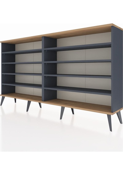 Arges Konsol 8 Raflı 176x30x99 Antrasit-çam/antrasit Atlas Çam/antrasıt - Antrasıt Arges Konsol 8 Raflı 176x30x99 Antrasit-çam/antrasit Atlas Çam/antrasıt - Antrasıt