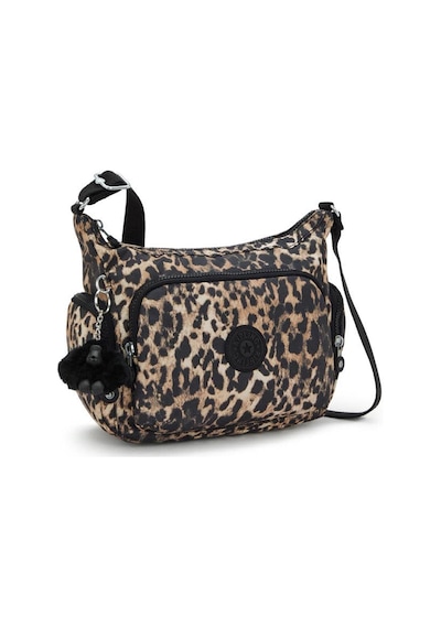 Kipling Gabb S Küçük Boy Omuz Çantası Leopar