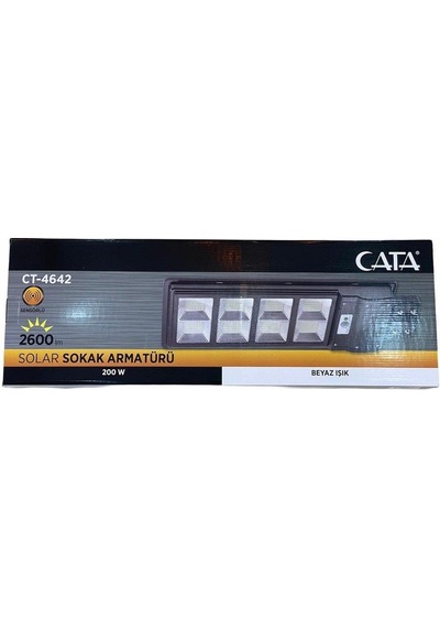Cata 4642 300w Solar Sokak Armatürü