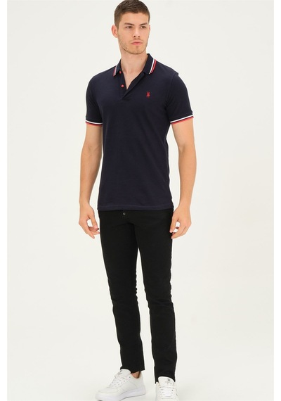 T8594 Dewberry Erkek T-shırt-lacivert Lacivert