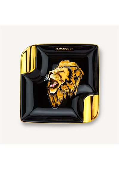 Lubinski Lion Porselen Puro Küllüğü Siyah/gold 2li N11.341