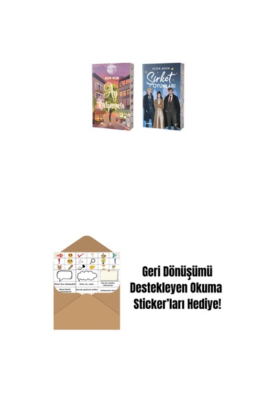Ay Çarpması + Şirket Oyunları + Okuma Sticker'ları