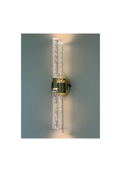 Bubbleflux Dubble Large 51 Cm Modern Tasarım Led Aplik - Duvar Lambası - Gold - Elektrikli - Günışığı Gold Elektrikli