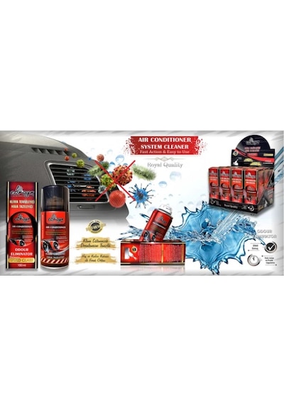 Ebrayn Klima Temizleyici & Hava Tazeleyici Klima Bombası 150 Ml