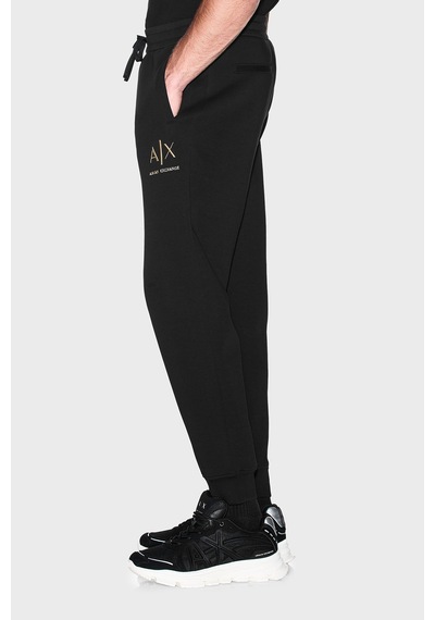 Armani Exchange Regular Fit Lastikli Paça Pantolon Erkek Pantolon Xm003553 Af20150 Uc001 Siyah