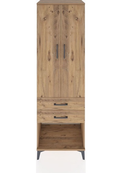 Hyperion Dolap 3 Raflı 2 Çekmeceli 2 Kapaklı 60x44x195 Çam-çam Çam Hyperion Dolap 3 Raflı 2 Çekmeceli 2 Kapaklı 60x44x195 Çam-çam Çam