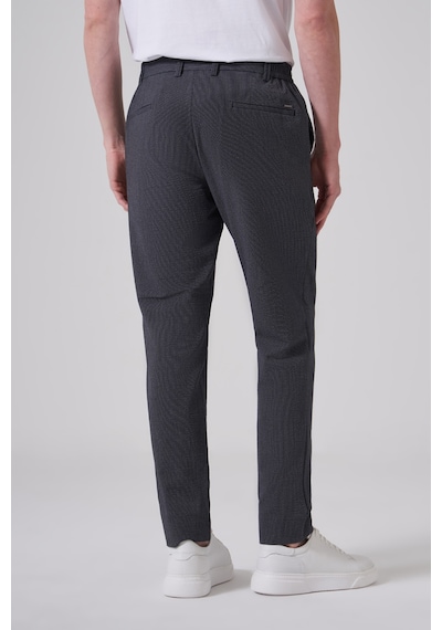 Morven Erkek Lacivert Trend Slim Fit Lastikli Pantolon 26ms003021200 Lacivert
