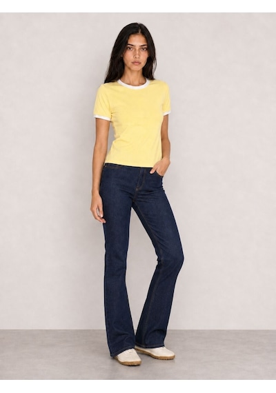 Loft Slim Fit Kadın Tshirt K.kol Lf2044188 Q1.v1 Sarı