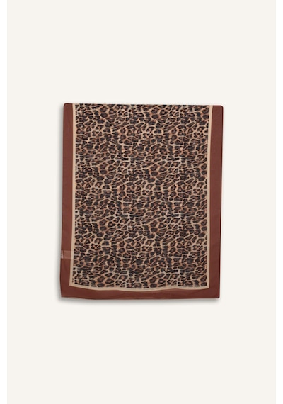 Defacto Regular Fit Leopar Desenli Şifon Pareo-fall İn Love E8218ax25hsbn563 Kahve Kahverengi